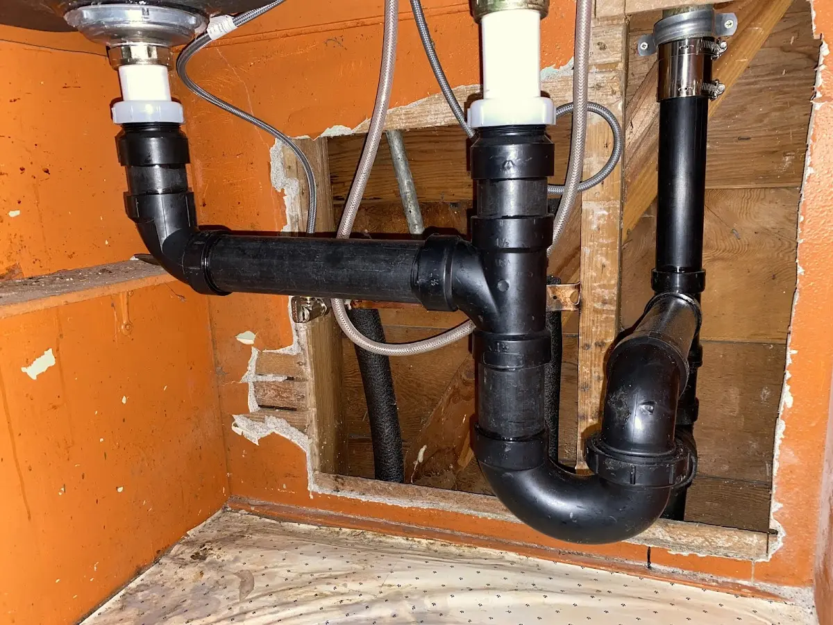 Professional Plumbing Inspection equipment and tools on the job in Kiel